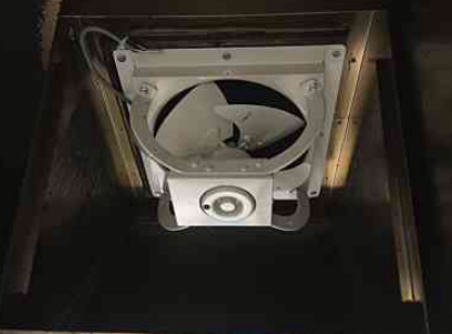有圧換気扇の取り替え-名古屋電気工事
