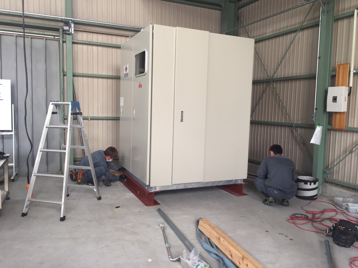 キュービクル設置工事-名古屋電気工事